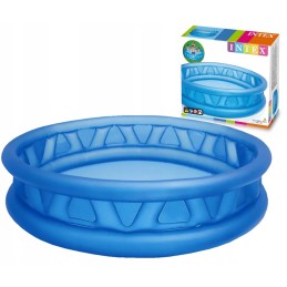 Mėlynas pripučiamas baseinas