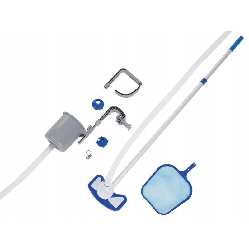 Baseino valymo rinkinys, skimerio paketas švariam baseinui