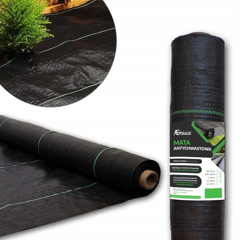 Apsaugos nuo piktžolių kilimėlis agroaudimas nuo piktžolių 1 6x50m 70g žemės ūkio audinys