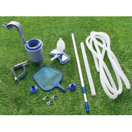 Bestway valymo rinkinys, dulkių siurblys, skimerio tinklas, teleskopinis stulpas