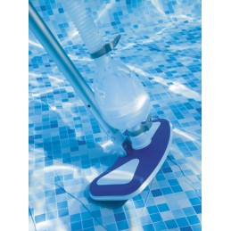 Bestway valymo rinkinys, dulkių siurblys, skimerio tinklas, teleskopinis stulpas