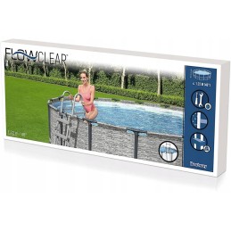 Baseino kopėčios 122cm ir 107cm bestway 58331