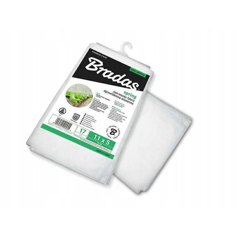 Agrotekstilė bradas balta 160 x 500 cm 17 g/m²