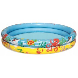 Bestway 51124 plaukimo baseino kamuoliukas apskritas irklavimo baseinas 122cm 2 4 metai