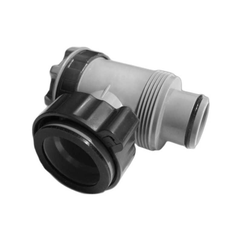 Bestway flowclear maišytuvo vandens vožtuvas, skirtas 38 mm baseino smėlio siurblio žarnai