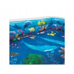 Pripučiamas baseinas 3D žaidimo nuotykis 262x175x51 cm