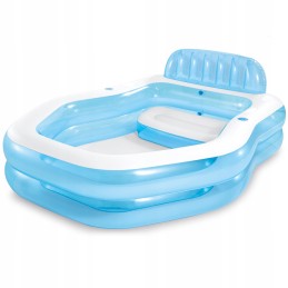 Vaikiškas baseinas su stogu 229x191x135 intex 57186