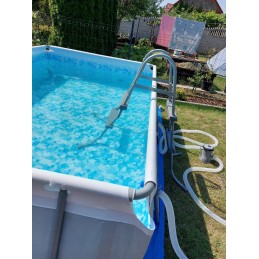 Bestway dvipusės baseino kopėčios, 2 laipteliai, 116 cm