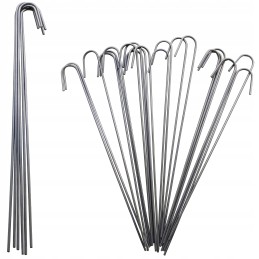 Metaliniai smeigtukai įvairių tipų agrotekstilei, agrotekstilei ir geotekstilei tvirtinti prie žemės, taip pat smeigtukai kurmių