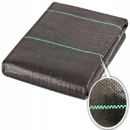 Agrotekstilė 90g 1,1x50m juodas UV agrotekstilės kilimėlis nuo piktžolių + inkarai