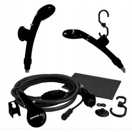 Nešiojamas dušas, turistinis dušas, kempingas, 12v