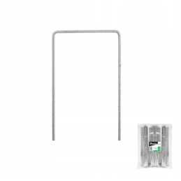 U formos cinkuoto metalo kaištis, plotis 7cm / aukštis 20cm