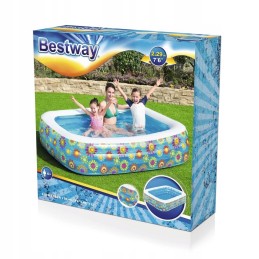 Pripučiamos baseino gėlės 229 x 152 x 56 cm bestway 54120