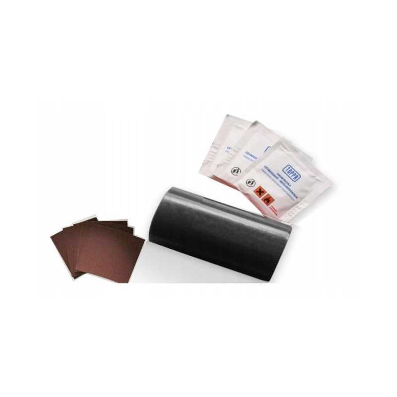 Remonto komplektas vasariniams tentams 220x10 cm, juodas