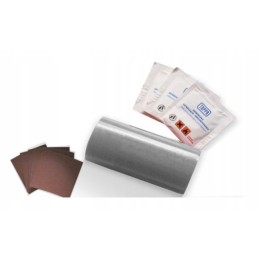 Brezento remonto komplektas 220x10 cm, pilkas