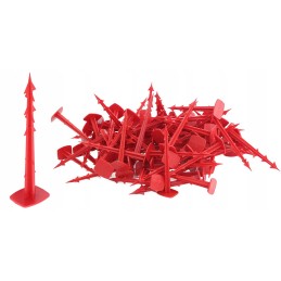 Tvirti kaiščiai agrotekstilei, agrotekstilei, inkarai, 500 vnt, 12,5 cm