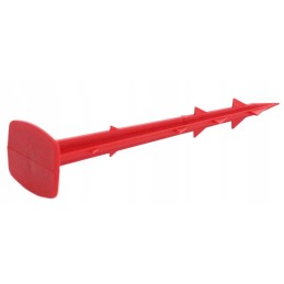 Tvirti kaiščiai agrotekstilei, agrotekstilei, inkarai, 500 vnt, 12,5 cm