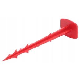 Tvirti kaiščiai agrotekstilei, agrotekstilei, inkarai, 500 vnt, 12,5 cm