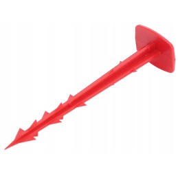 Tvirti kaiščiai, kaiščiai agrotekstilei, agrotekstilės inkarai, 500 vnt, 12,5 cm