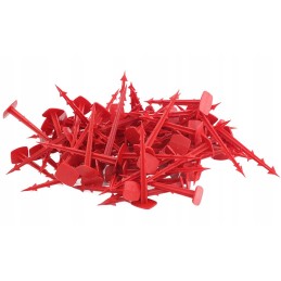 Tvirti kaiščiai, kaiščiai agrotekstilei, agrotekstilės inkarai, 500 vnt, 12,5 cm