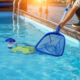✔️4in1 baseino dulkių siurblio baseino valymo rinkinys su tinkliniu valytuvu