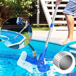 ✔️4in1 baseino dulkių siurblio baseino valymo rinkinys su tinkliniu valytuvu