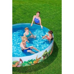 Dinozaurų išsiplėtimo baseinas 244x46cm bestway 55001