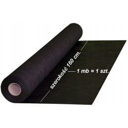 Agrotekstilė agrotekstilė 160cm 10m + smeigtukai, stora, tvirta, apsauganti nuo piktžolių