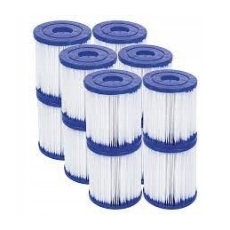 12x Bestway baseino siurblio filtras 1249 litrai 58093