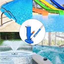 Baseino dulkių siurblys su lapų maišeliu baseinų ir fontanų valymui