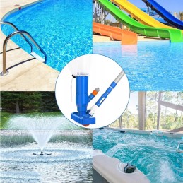 Nešiojamas baseino dulkių siurblys, skirtas lapams, vabzdžiams ir nešvarumams valyti