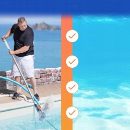 Nešiojamas baseino dulkių siurblys, skirtas lapams, vabzdžiams ir nešvarumams valyti