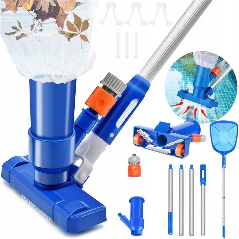 Baseino dulkių siurblio baseino valymo rinkinys, nešiojama galvutė SPA