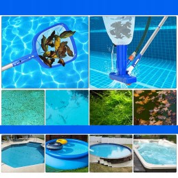 Baseino dulkių siurblio baseino valymo rinkinys, nešiojama galvutė SPA