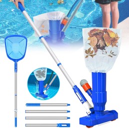 Baseino dulkių siurblių rinkinys, nešiojamas skimmeris baseino SPA tvenkiniui