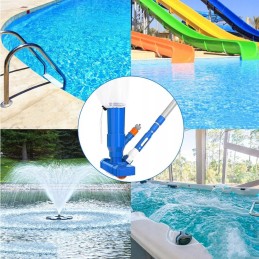 Baseino dulkių siurblių rinkinys, nešiojamas skimmeris baseino SPA tvenkiniui