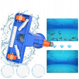 Nešiojamas baseino dulkių siurblys, reguliuojamo ilgio lapų nešvarumams