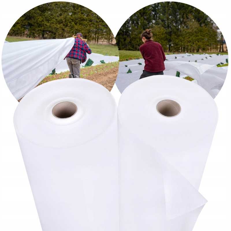 Augalinis audinys baltas 1 6m 100g uv 30m bellushortus