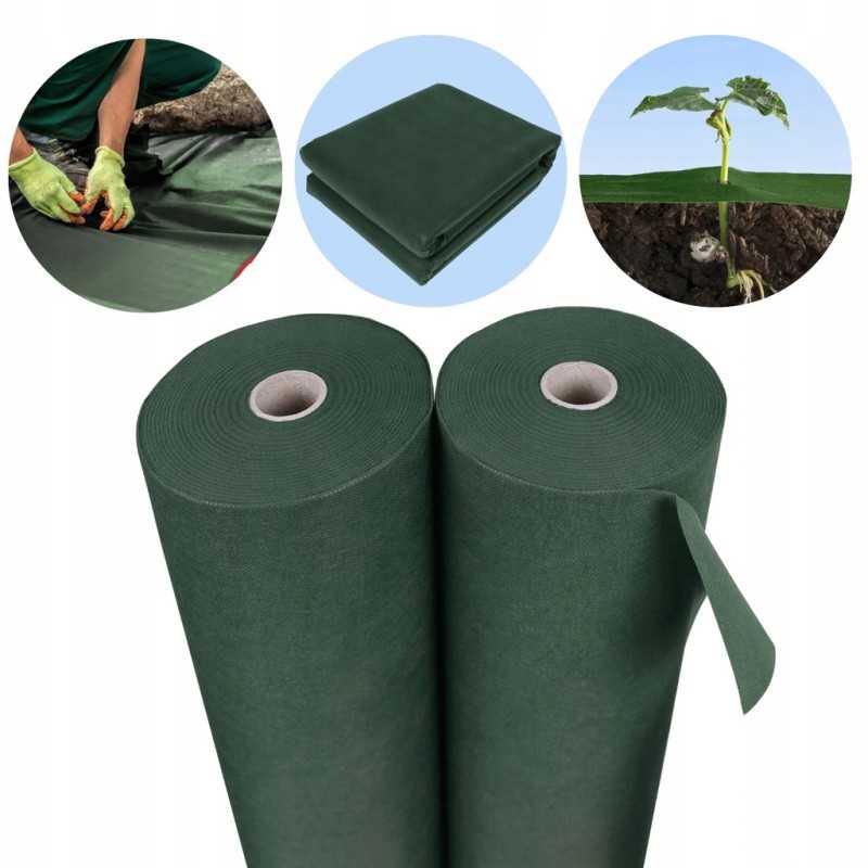 Augintas audinys žalias 1 1m 50g uv 60m bellushortus