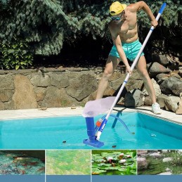 Baseino dulkių siurblys, grindų siurblys su teleskopiniu koteliu ir šepečiu