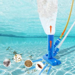 Baseino dulkių siurblys, grindų siurblys su teleskopiniu koteliu ir šepečiu