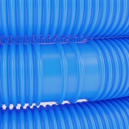 Lankstus vamzdis baseino dulkių siurblio siurbliui, kietas, skersmuo 32 mm, 6 m