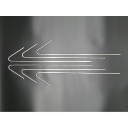 Inkarai smeigtukai geokratui geo tinkleliui 30cm fi 4 100vnt