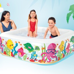Intex pripučiamas akvariumo baseinas 159x159cm