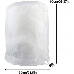 Zwparts žiemos užvalkalas nuo šalčio, 80 x 100 cm, apsauga nuo šalčio, vilna striukė, lauko sodo antklodė, šilti užvalkalai su r