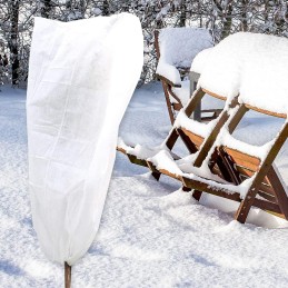 Zwparts žiemos užvalkalas nuo šalčio, 80 x 100 cm, apsauga nuo šalčio, vilna striukė, lauko sodo antklodė, šilti užvalkalai su r