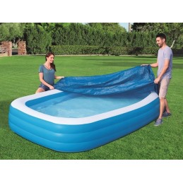 Sodo baseinas pripučiamas baseinas Bestway stačiakampis baseinas 305x183x56cm 5in1