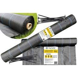 ✨Agritella nuo piktžolių mulčiavimo audinys + smeigtukai 50 vnt