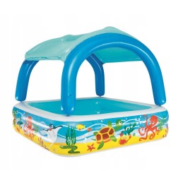 Sodo baseinas vaikams, pripučiamas stogas, irklavimo baseinas