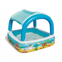 Pripučiamas sodo baseinas vaikams, irklavimo baseino stogas